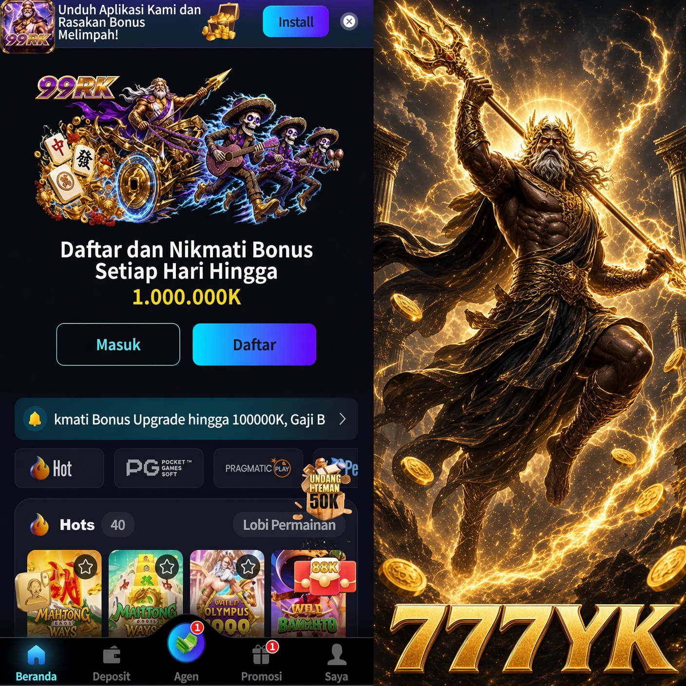 777YK - 777yk Login Situs Resmi dan Nikmati Ragam Game PG Soft