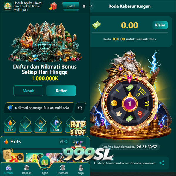 999SL - 999sl Platform Slot Online dengan Pengalaman Bermain Terbaik