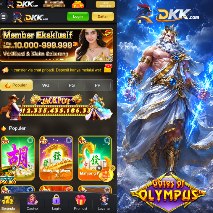 DKK - Situs Resmi Slot Online dari Berbagai Provider