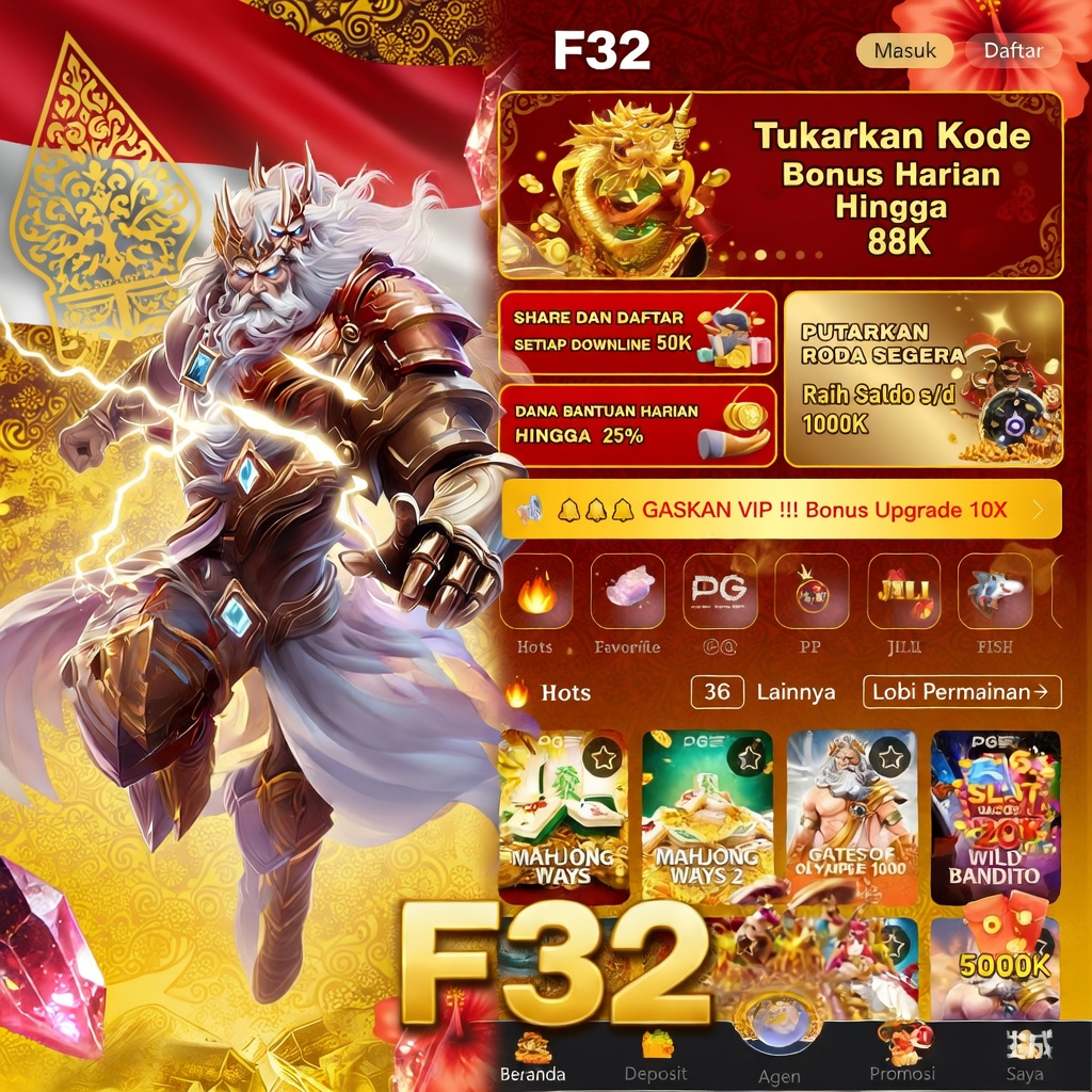 F32 - Platform Slot Online dengan Pengalaman Bermain Terbaik