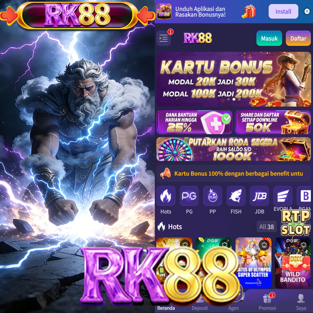 RK88 - Game Slot Online dengan Beragam Tema dan Fitur Bonus