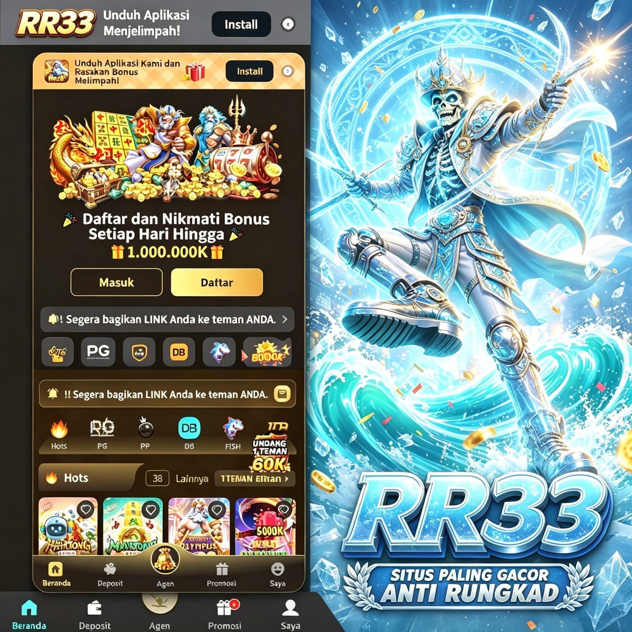 RR33 - Game Slot Online dengan Beragam Tema dan Fitur Bonus